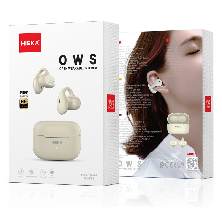 هدفون بیسیم هیسکا owesمدلFX_567