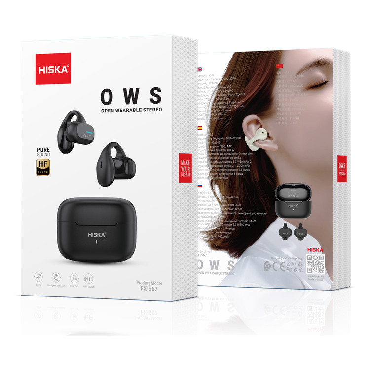 هدفون بیسیم هیسکا owesمدلFX_567