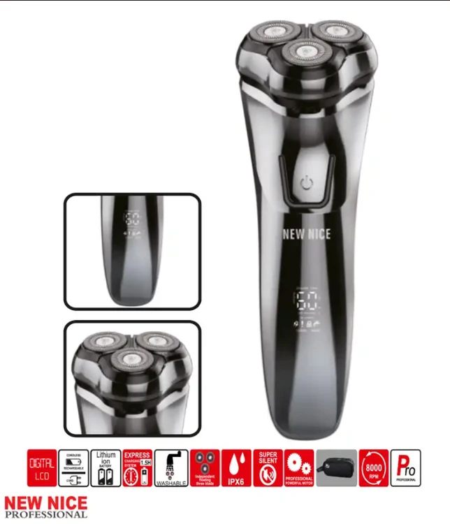 ریش تراش سه تیغ نیونایس مدل NW-840