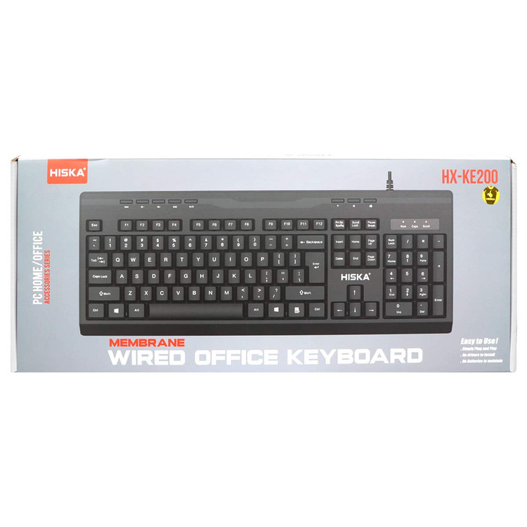 صفحه کلید هیسکا مدل HX-KE200