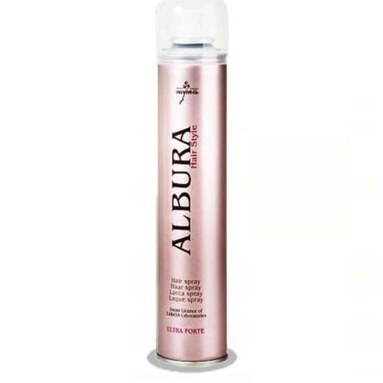 اسپری چسب مو آلبورا مدل Ultra Forte حجم ۲۵۰ میلیلیتر