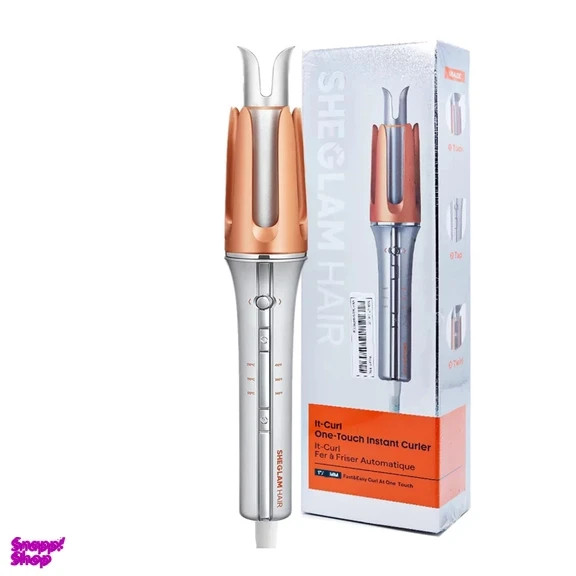 دستگاه کرلی فر کننده مو شیگلم One Touchسایز ۳۲ میلیمتر اورجینال