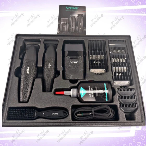 ست ماشین اصلاح حرفهای وی جی آر مدل VGR-V640 S3