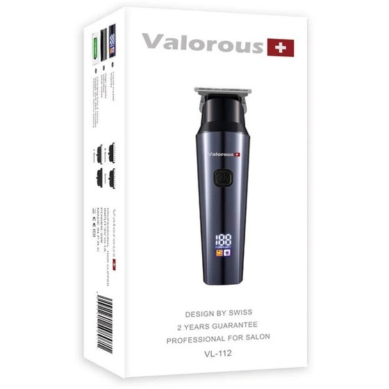 ماشین اصلاح حرفه ای ولروس مدل VL112 با تیغه استیل