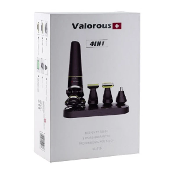ست ماشین اصلاح موی صورت و بدن شارژی والوروس مدل VL-115